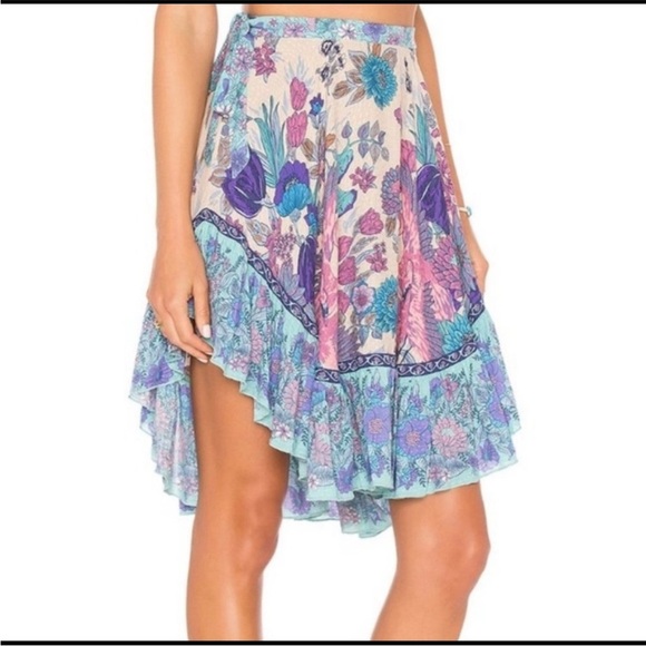 Spell and The Gypsy Siren Song Set - Off shoulder top and skirt blue bohemian XS - Picture 6 of 16